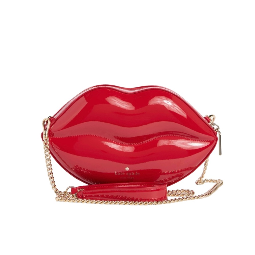 Kate Spade Red Lips Crossbody Bag - Picture 4 of 8